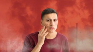 تأثیر آلودگی هوا بر سلامت پوست